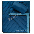 Ultralight winter warm waterproof down travel Blanket